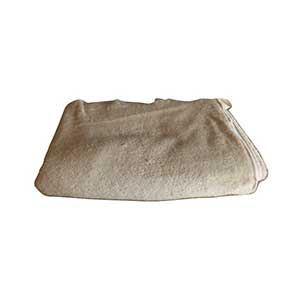 drap de bain en eponge ecrue 100 coton biologique