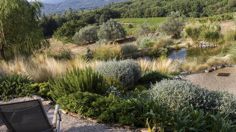 couleur nature piscine paysage garde freinet 2