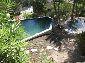 Une piscine naturelle à Sainte Maxime (Var)