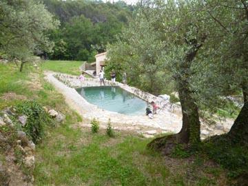 Les piscines naturelles créees en 2012