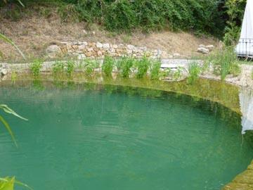 Un bassin naturel en pierres près des Gorges de Pennafort