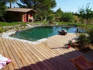 Les piscines naturelles créees en 2012