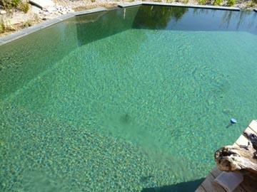 Les piscines naturelles créees en 2012