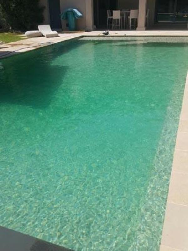 Rénovation d'une piscine à Saint Tropez