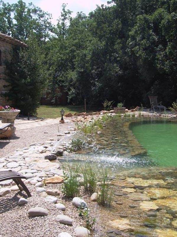 Bassin naturel à Saint Vallier
