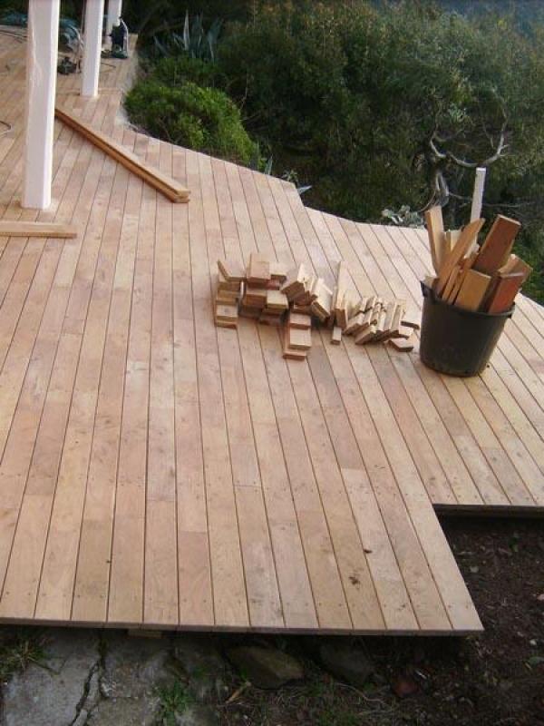Terrasses en surplomb