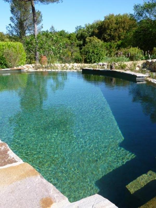 Piscine naturelle à Néoules